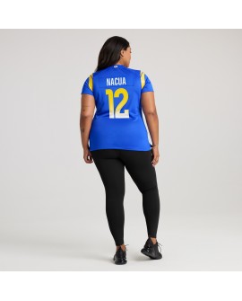 Puka Nacua Los Angeles Rams Nike Spiele-Trikot für Damen – Royal
