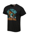 Tyreek Hill Miami Dolphins Homage Unisex Cartoon Spieler Tri-Blend T-Shirt – Heather Black
