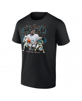 Tyreek Hill Miami Dolphins Notorious Spieler Grafik-T-Shirt – Schwarz