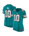 Tyreek Hill Miami Dolphins Nike Damen-Spieler Trikot – Aqua
