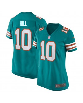 Tyreek Hill Miami Dolphins Nike Damen-Spieler Trikot – Aqua