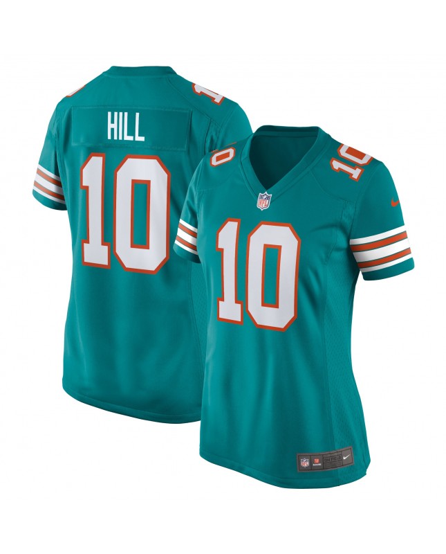 Tyreek Hill Miami Dolphins Nike Damen-Spieler Trikot – Aqua