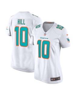 Tyreek Hill Miami Dolphins Nike Damen-Spielertrikot – Weiß