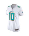 Tyreek Hill Miami Dolphins Nike Damen-Spielertrikot – Weiß