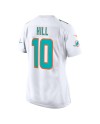 Tyreek Hill Miami Dolphins Nike Damen-Spielertrikot – Weiß