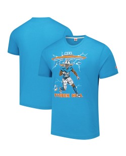 Tyreek Hill Miami Dolphins Hommage Unisex NFL Blitz Spieler Tri-Blend T-Shirt – Heathered Aqua