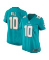 Tyreek Hill Miami Dolphins Nike Damen-Spielertrikot – Aqua
