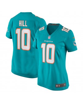 Tyreek Hill Miami Dolphins Nike Damen-Spielertrikot – Aqua