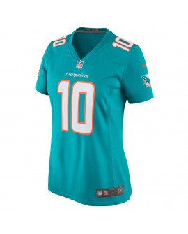 Tyreek Hill Miami Dolphins Nike Damen-Spielertrikot – Aqua