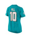 Tyreek Hill Miami Dolphins Nike Damen-Spielertrikot – Aqua