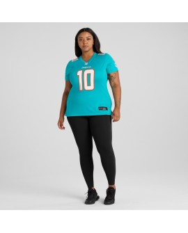 Tyreek Hill Miami Dolphins Nike Damen-Spielertrikot – Aqua