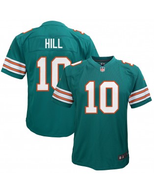 Tyreek Hill Miami Dolphins Nike Jugend-Spieler Trikot – Aqua
