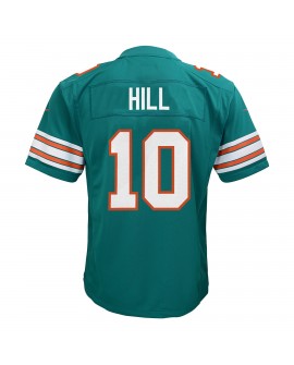 Tyreek Hill Miami Dolphins Nike Jugend-Spieler Trikot – Aqua