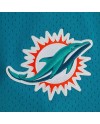 Tyreek Hill Miami Dolphins Pro Standard Mesh Button-Up Baseball-Trikot – Aqua