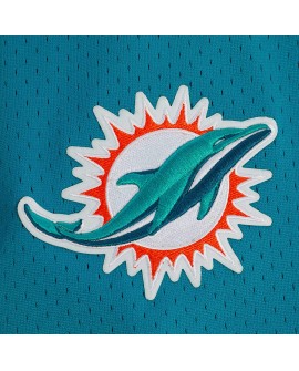 Tyreek Hill Miami Dolphins Pro Standard Mesh Button-Up Baseball-Trikot – Aqua