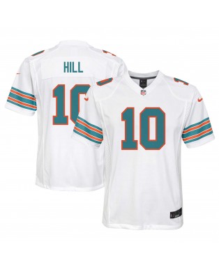 Tyreek Hill Miami Dolphins Nike Jugend-Spieler Trikot – Weiß