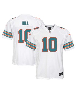 Tyreek Hill Miami Dolphins Nike Jugend-Spieler Trikot – Weiß