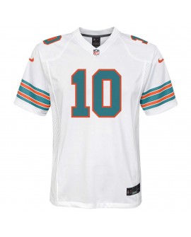 Tyreek Hill Miami Dolphins Nike Jugend-Spieler Trikot – Weiß