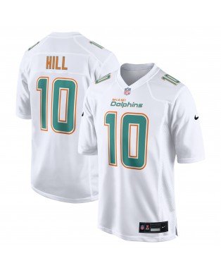 Tyreek Hill Miami Dolphins Nike Fashion Spieler Trikot – Weiß