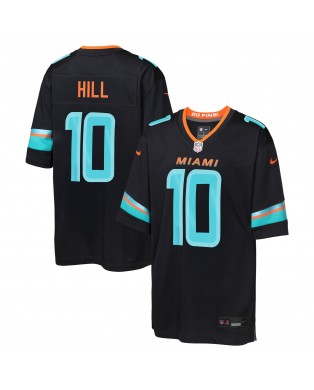 Tyreek Hill Miami Dolphins Nike Youth 2025 Rivalries Collection Spieler Trikot – Pitch Blue