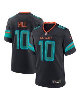 Tyreek Hill Miami Dolphins Nike 2025 Rivalries Collection Spieler Trikot – Pitch Blue