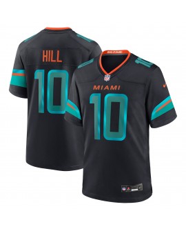 Tyreek Hill Miami Dolphins Nike 2025 Rivalries Collection Spieler Trikot – Pitch Blue