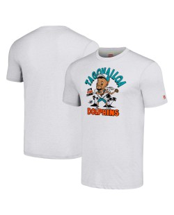 Tua Tagovailoa Miami Dolphins Homage Unisex Cartoon Spieler Tri-Blend T-Shirt – Ash