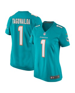 Tua Tagovailoa Miami Dolphins Nike Damen-Spieler Trikot – Aqua