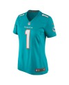 Tua Tagovailoa Miami Dolphins Nike Damen-Spieler Trikot – Aqua