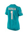 Tua Tagovailoa Miami Dolphins Nike Damen-Spieler Trikot – Aqua