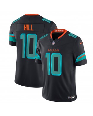Tyreek Hill Miami Dolphins Nike 2025 Rivalries Collection Limited Trikot – Pitch Blue