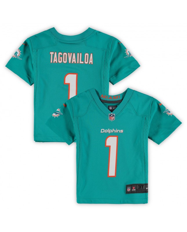 Tua Tagovailoa Miami Dolphins Nike Spieler Trikot für Kleinkinder – Aqua