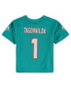 Tua Tagovailoa Miami Dolphins Nike Spieler Trikot für Kleinkinder – Aqua
