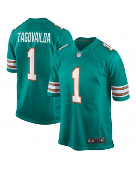 Tua Tagovailoa Miami Dolphins Nike Alternatives Spieler Trikot – Aqua