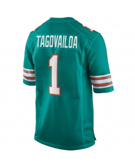 Tua Tagovailoa Miami Dolphins Nike Alternatives Spieler Trikot – Aqua