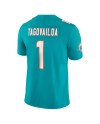 Tua Tagovailoa Miami Dolphins Nike Vapor F.U.S.E. Limitiertes Trikot – Aqua