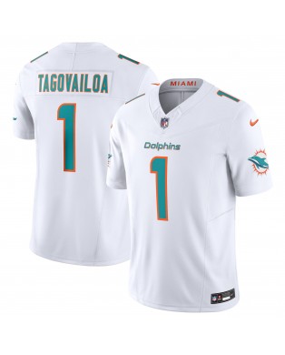 Tua Tagovailoa Miami Dolphins Nike Vapor F.U.S.E. Limitiertes Trikot – Weiß