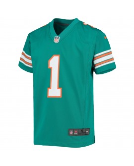 Tua Tagovailoa Miami Dolphins Nike Jugend-Spieler Trikot – Aqua