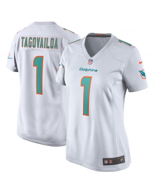 Tua Tagovailoa Miami Dolphins Nike Damen-Spieler Trikot – Weiß