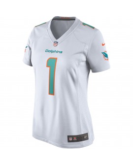 Tua Tagovailoa Miami Dolphins Nike Damen-Spieler Trikot – Weiß