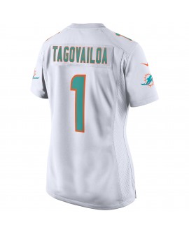 Tua Tagovailoa Miami Dolphins Nike Damen-Spieler Trikot – Weiß