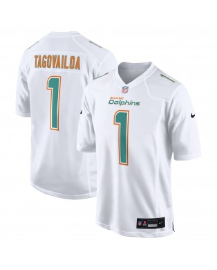 Tua Tagovailoa Miami Dolphins Nike Fashion Trikot – Weiß