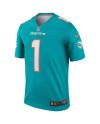 Tua Tagovailoa Miami Dolphins Nike Legend Spieler Performance Top – Aqua