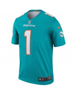 Tua Tagovailoa Miami Dolphins Nike Legend Spieler Performance Top – Aqua