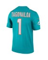 Tua Tagovailoa Miami Dolphins Nike Legend Spieler Performance Top – Aqua