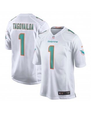 Tua Tagovailoa Miami Dolphins Nike Spieler Trikot – Weiß