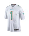 Tua Tagovailoa Miami Dolphins Nike Spieler Trikot – Weiß