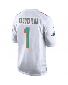 Tua Tagovailoa Miami Dolphins Nike Spieler Trikot – Weiß