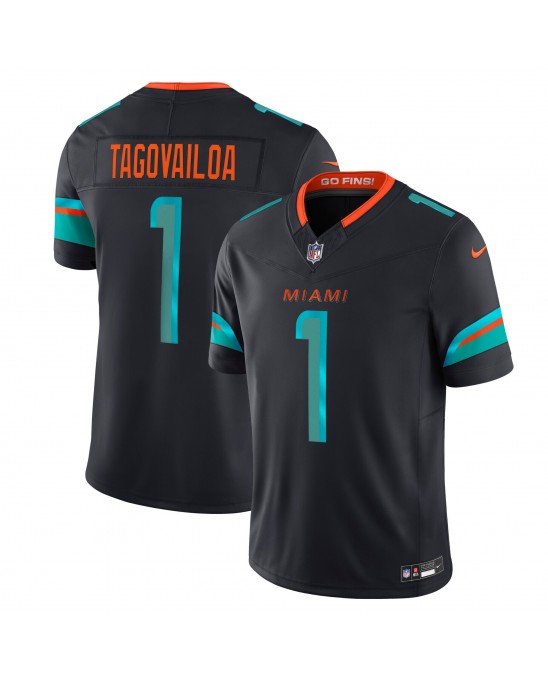 Tua Tagovailoa Miami Dolphins Nike 2025 Rivalries Collection Limited Trikot – Pitch Blue
