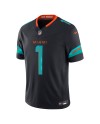 Tua Tagovailoa Miami Dolphins Nike 2025 Rivalries Collection Limited Trikot – Pitch Blue